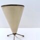 Conical tripod lamp in metal, Italy 1950