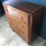 Vintage dresser with compass feet