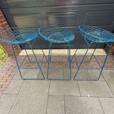 Set of 3 Pastoe bar chairs