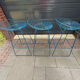 Ensemble de 3 chaises de bar Pastoe