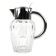 Art Deco wine jug, transparent glass, Germany, 1920s