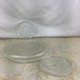 Trivet and vintage bottle France