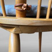 Chaise à dossier haut par Albert Haberer pour Hermann Fleiner