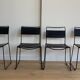 Lot of 4 chairs by Giandomenico Belotti.