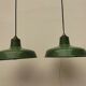 Pair of industrial lamps