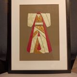 Cadre art pliage papier