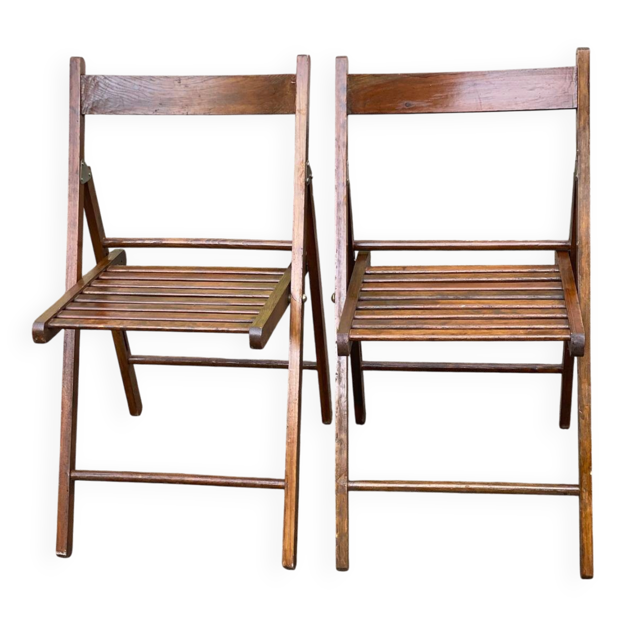 2 foldable Scandinavian chairs from the 1970s