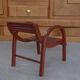 BAUMANN 1930s theatre red bentwood children's chair
