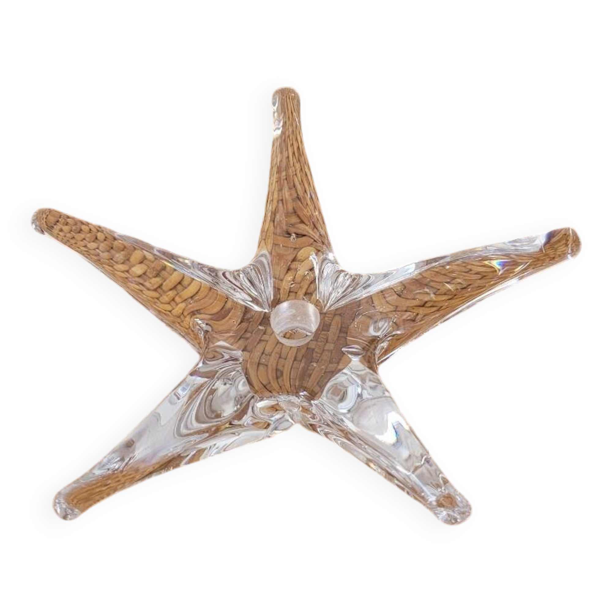 Daum crystal candle holder no. 2