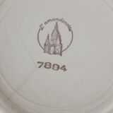 3 assiettes terre de fer Moulin des Loups