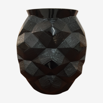 Vase tortue  "black collection" Lalique