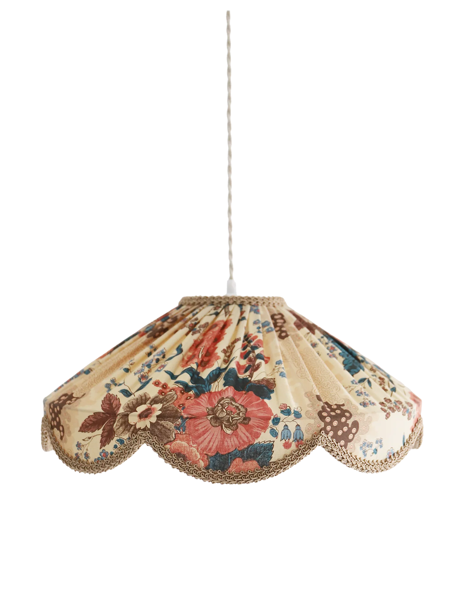 Floral print suspension Cosette "Isabelle"