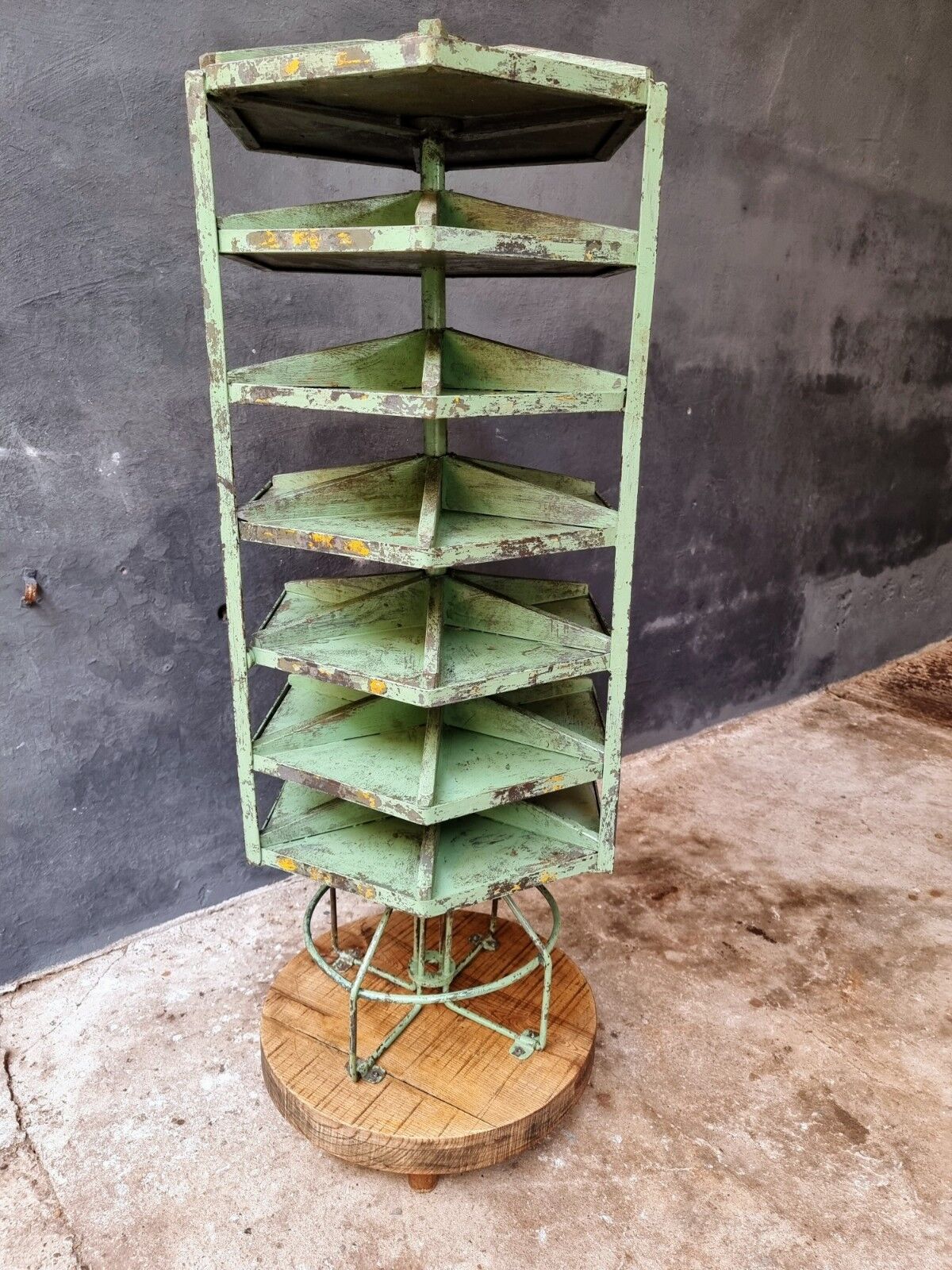 Support de stockage d'armoire de carrousel industriel du garage