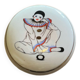 Pierrot porcelain box