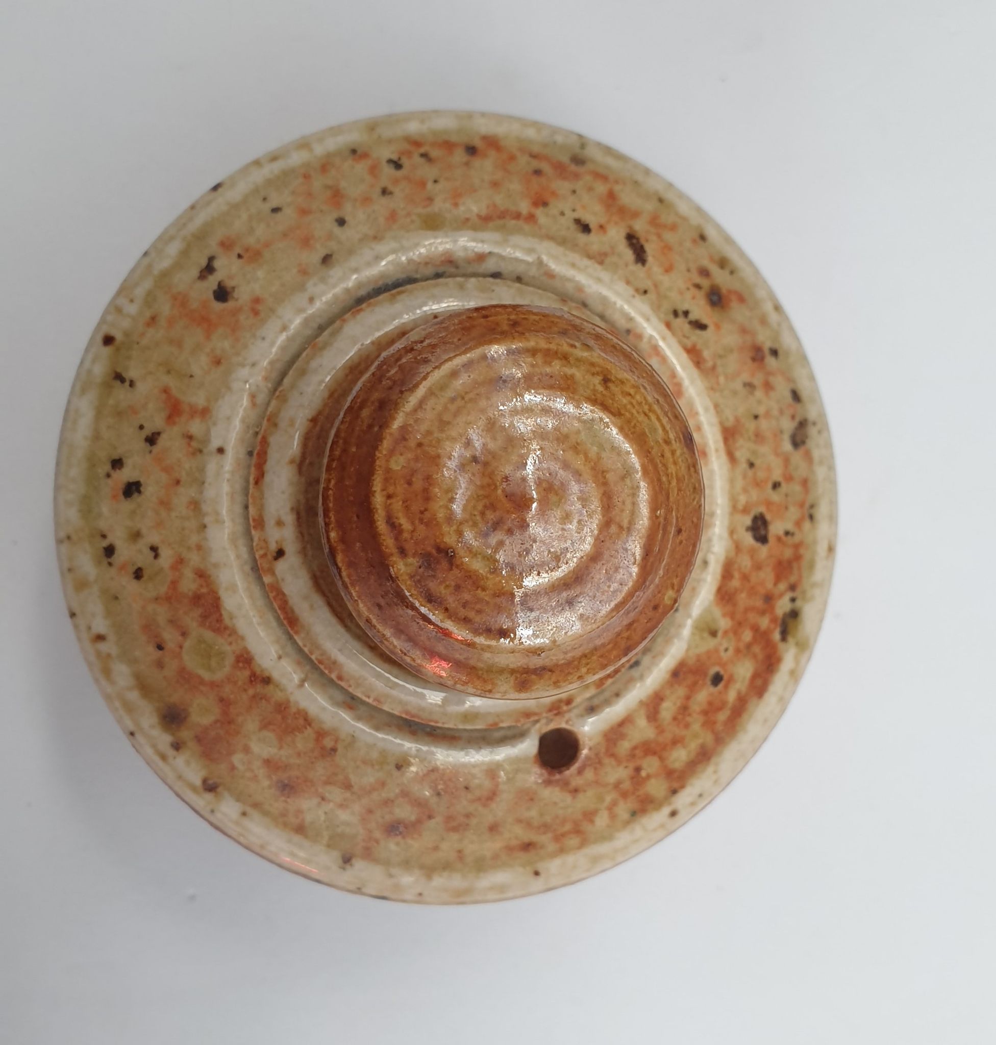 Teapot in stoneware from La Borne signed Bottani Dechaud