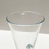 Coffret à cocktail en verre de Murano bleu clair composé de 6 verres et d'un pichet par La Murrina