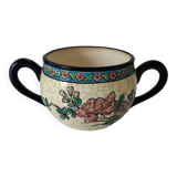 Antique two-handled cup – Authentic Longwy enamels