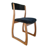 Set of 3 1970s sled chairs by the brand SELF.