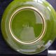 Set of 6 green oyster plates 25 cm – C.E.S France – Very good condition