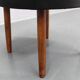 Tabouret danois en cuir des années 1960