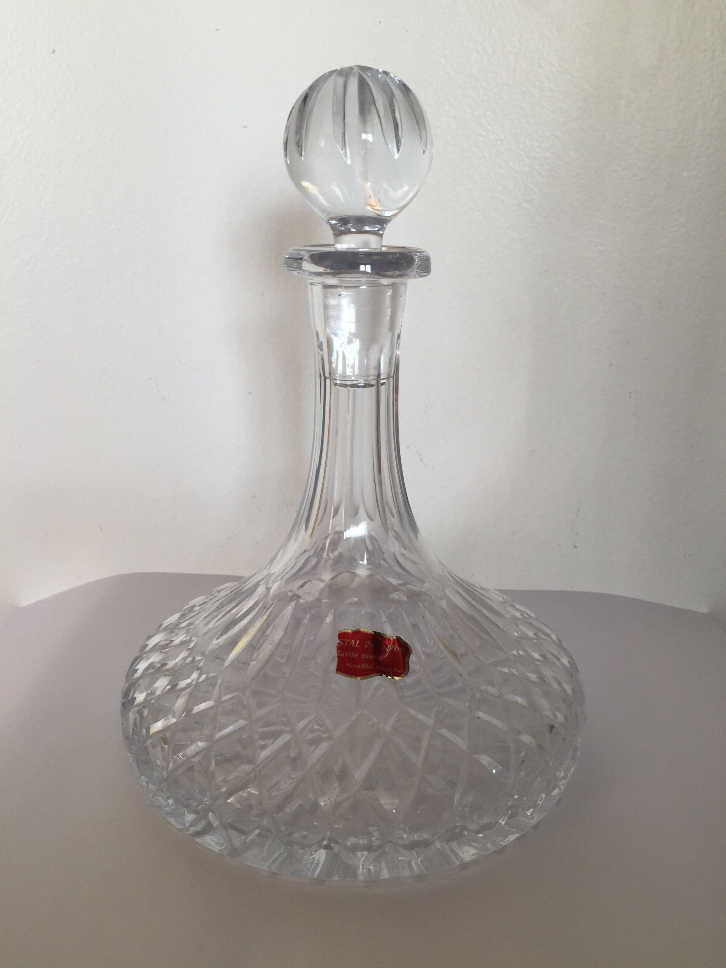 Crystal carafe