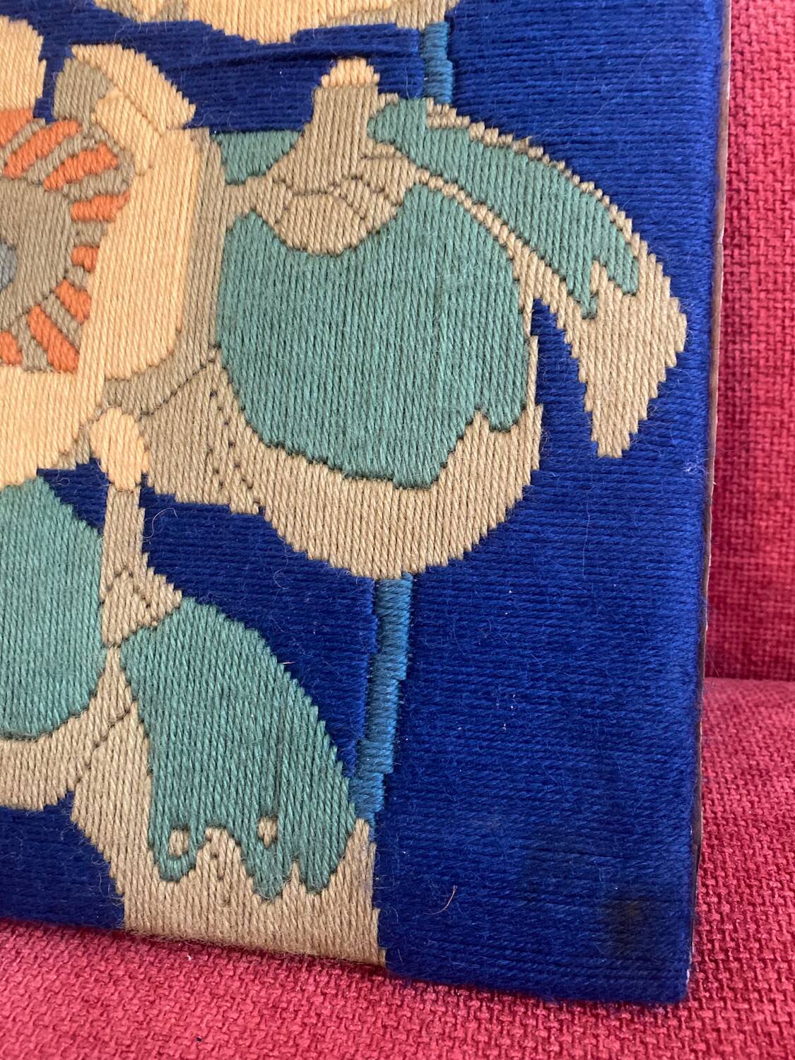 Colorful vintage tapestry