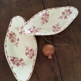 Two ravires iron earth U&C Digoin Sarreguemines