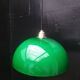 Suspension en opaline verte