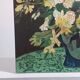 Peinture à l'huile, pastel vintage "bouquet de fleurs"