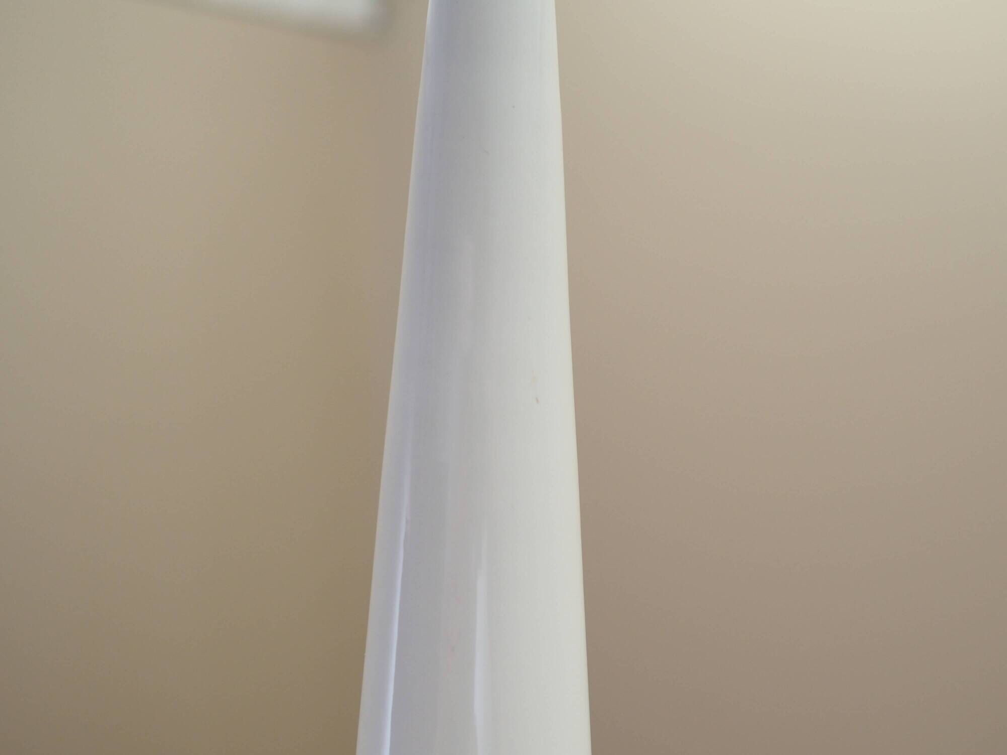 White pendant lamp, Danish design, 1970s, manufacturer: Frandsen