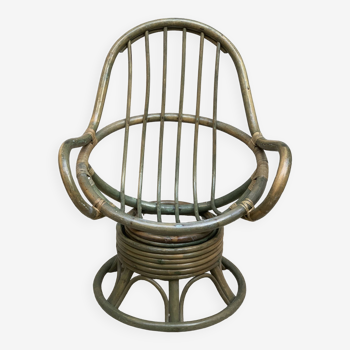 Rattan armchair from the 60s