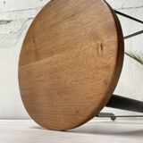 Biénaise fixed industrial workshop stool, circa 1940