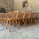 Lot de 50 chaises bistrot design scandinave