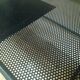 Desk shelves metal black vintage 80s