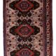 Tapis kazakh caucasien fait main, années 1960