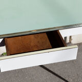 Water green formica table