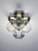 Large modular wall or ceiling lamp by Motoko Ishii for Staff, 5 lights, 1970s
