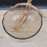 Amber salad bowl, Manage glass