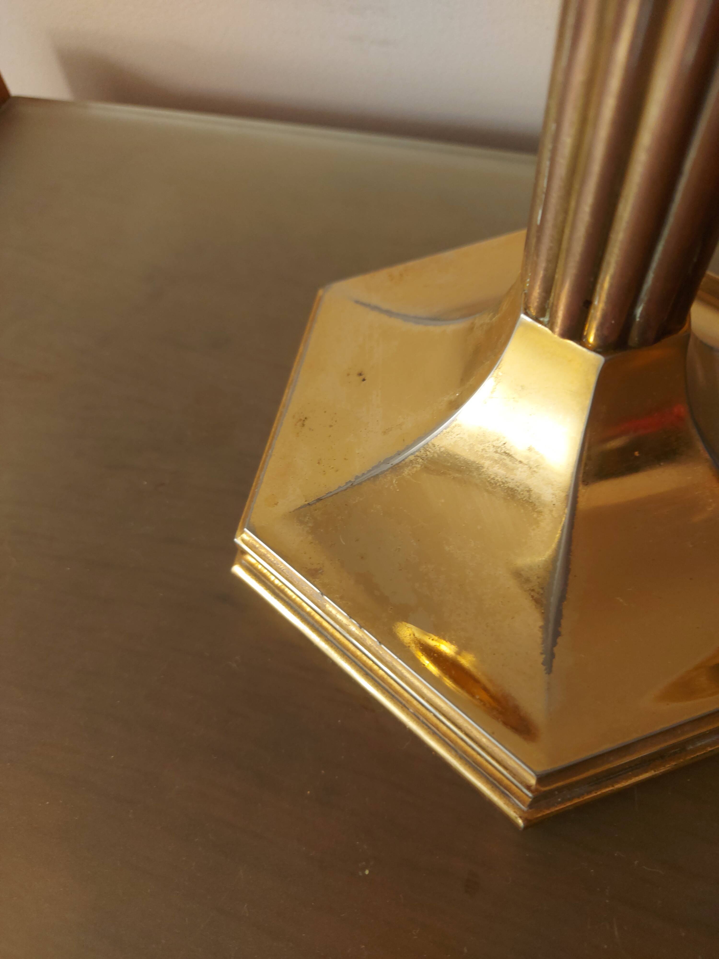 Nagel design candle holder