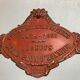 Plaque agricultural competition comice agricole de feurs