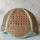 Vintage cane lampshade
