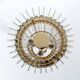 Romani Saccati for Gucci Brass Crystal Murano Pendant by Studio Design