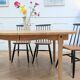 Vintage oak oval table