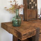 Old wooden workbench