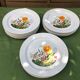 Lot de 6 assiettes plates en porcelaine Winterling Bavaria