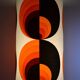 Lamppost sliding psychedelic 70s vintage