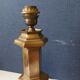 Brass lamp foot