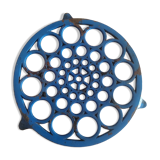 Cast iron underside