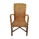 Rattan armchair
