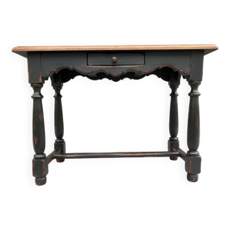 Vintage patinated desk table